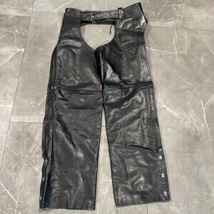 Xelement Advanced Motorcycle Gear Genuine Leather Riding Pants Size 32